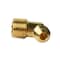 Thrifco Plumbing No. 49 3/8 Inch x 1/2 Inch Brass Flare MIP 90 Elbow 4401155 - alternate 3